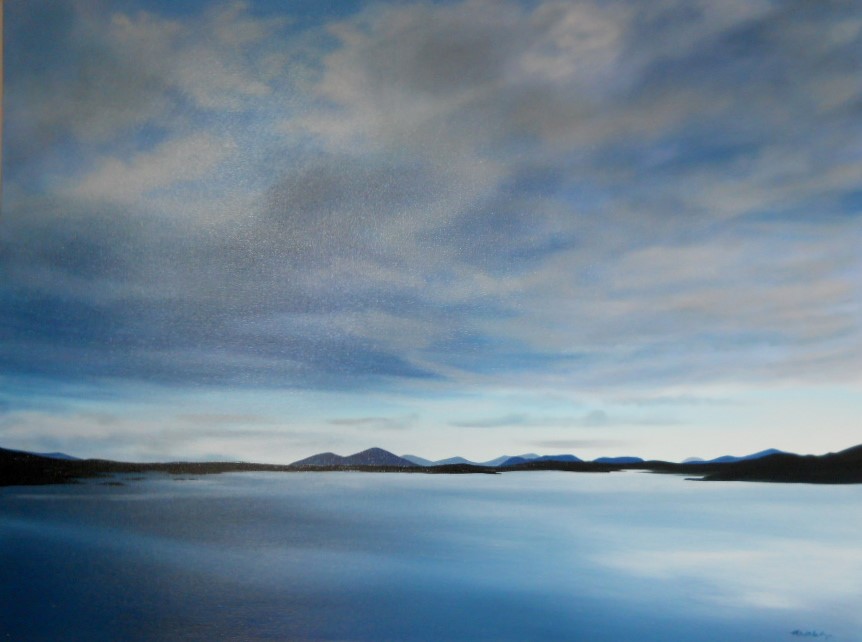 'Leaving Lochmaddy' by artist Nicola Wakeling
